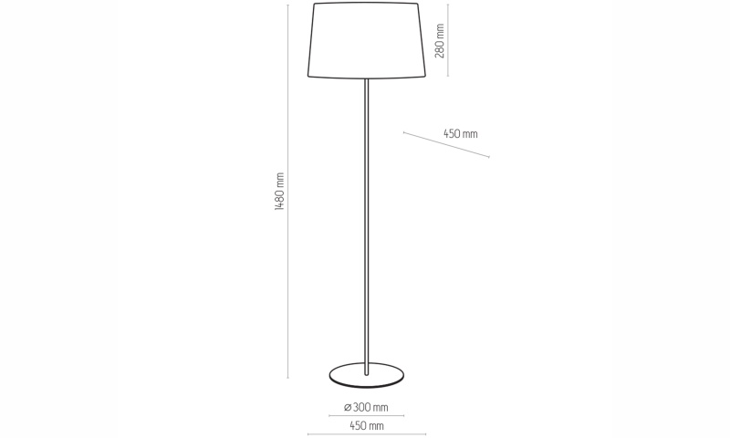 Stojací lampa - MAJA 2919